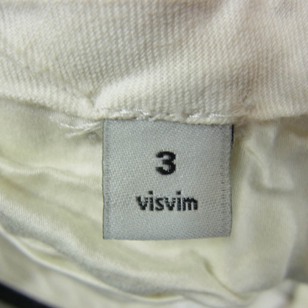 VISVIM ビズビム 16SS 0116105008018 HIGH WATER SLACKS VINTAGE NEP ハイウォーター スラックス パンツ ヴィンテージネップ ブラック系 3【中古】