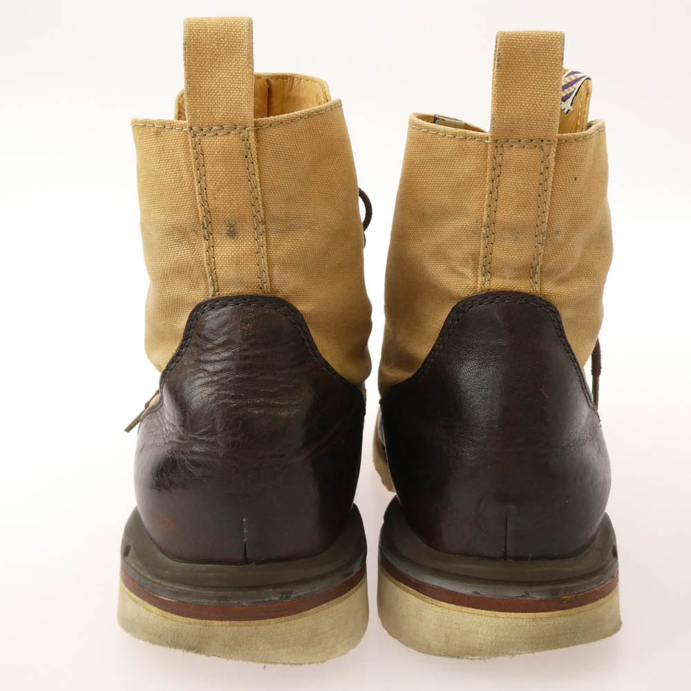 VISVIM ビズビム veritus folk ベリタス ブーツ ベージュ系 ブラウン系 US10【中古】