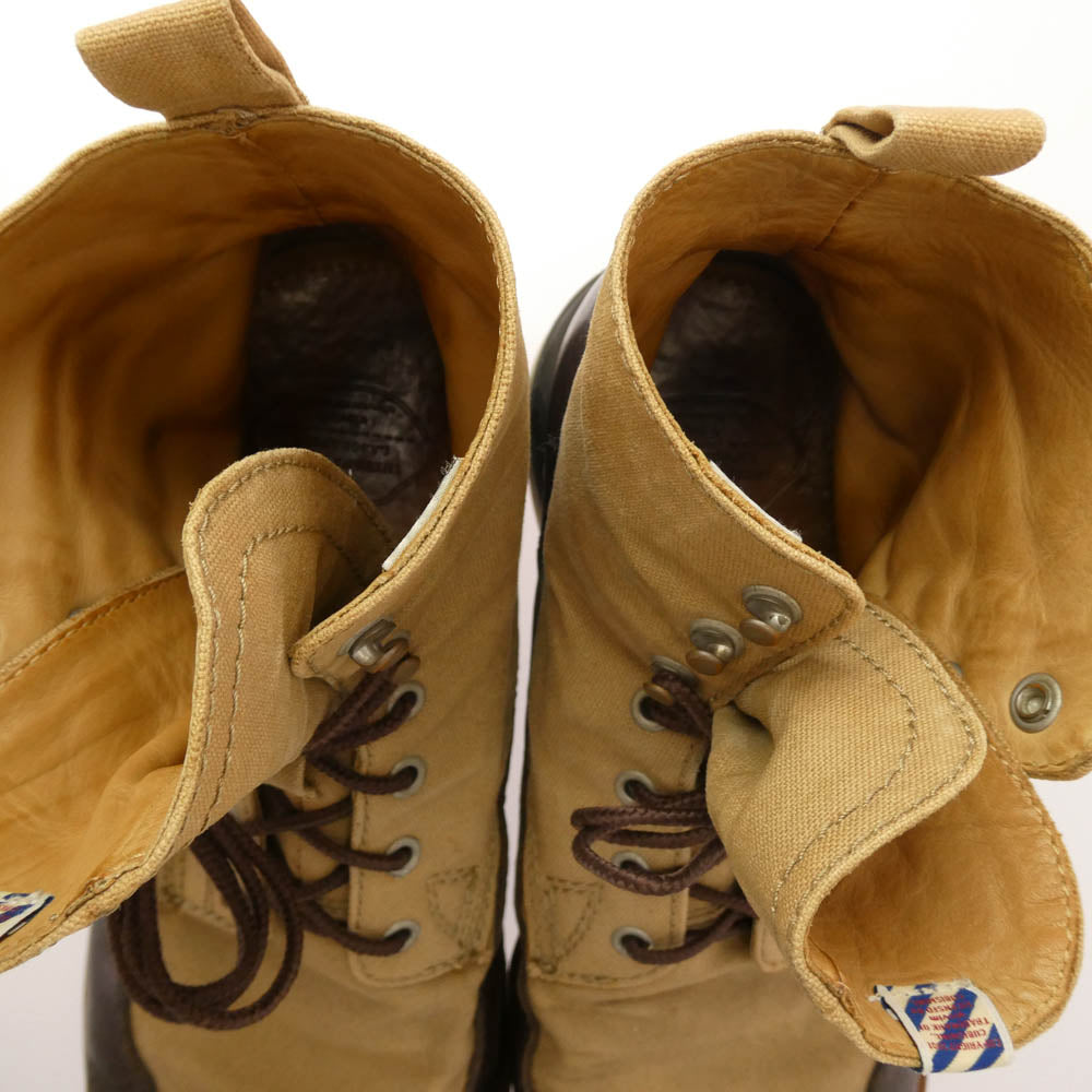 VISVIM ビズビム veritus folk ベリタス ブーツ ベージュ系 ブラウン系 US10【中古】