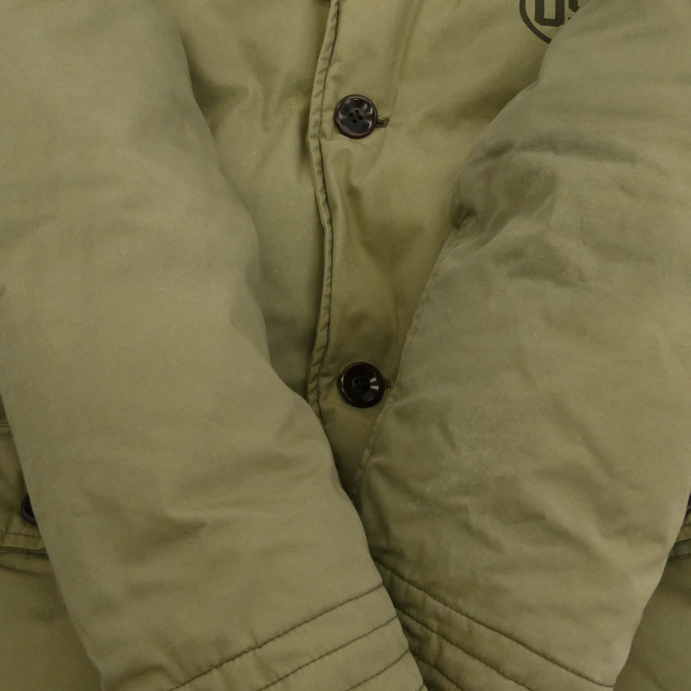NEIGHBORHOOD ネイバーフッド 15AW 152TSNH-JKM02 MIL DOWN/C-JKT ダウン ジャケット カーキ系 M【中古】