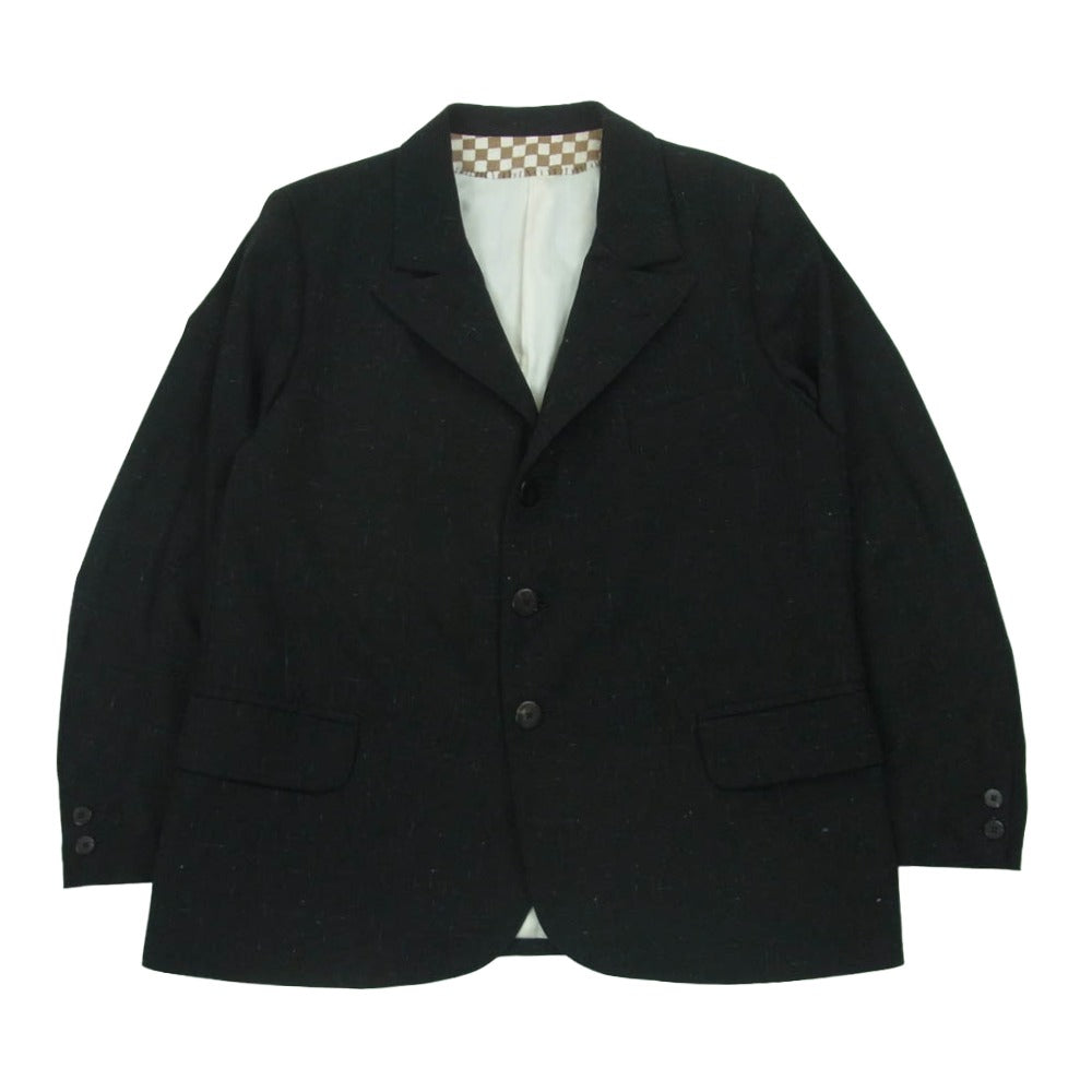 VISVIM ビズビム 16SS 0116105013023 GRANGER BLAZER VINTAGE NEP ブレザー ジャケット ヴィンテージネップ ブラック系 3【中古】