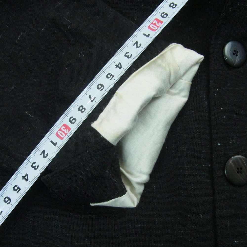 VISVIM ビズビム 16SS 0116105013023 GRANGER BLAZER VINTAGE NEP ブレザー ジャケット ヴィンテージネップ ブラック系 3【中古】