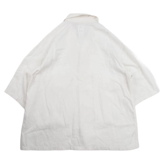 VISVIM ビズビム 19SS 0119105011017 CORNET SHIRT S/S コルネット オープンカラー ショートスリーブ 半袖 シャツ ホワイト系 2【中古】