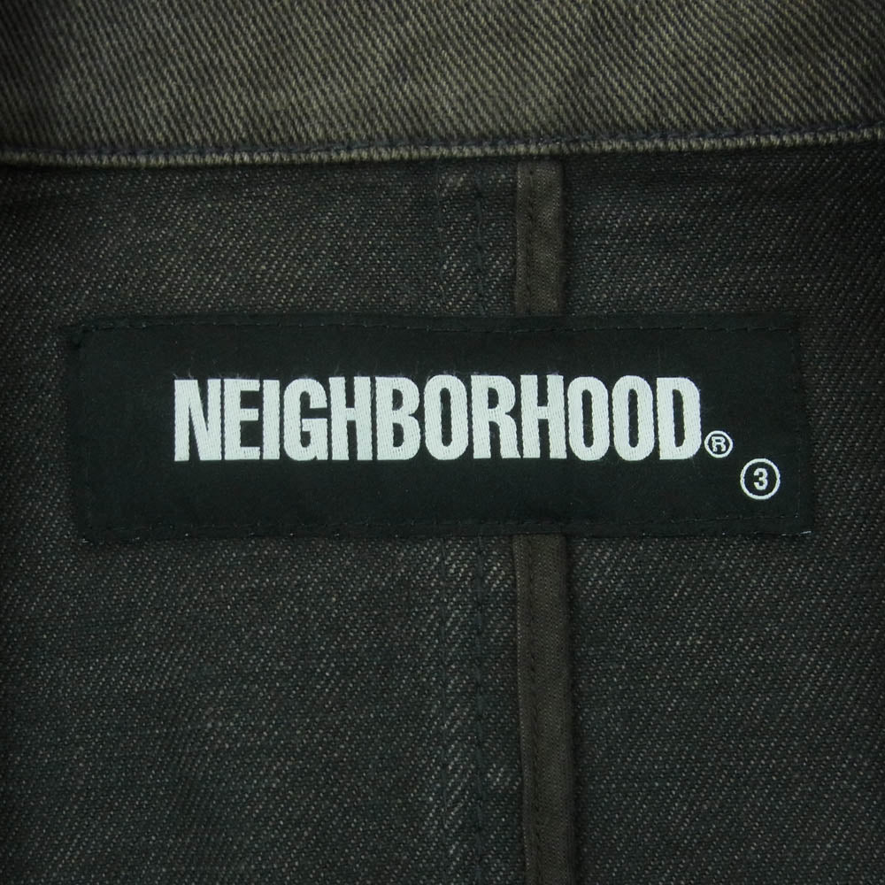 NEIGHBORHOOD ネイバーフッド 20AW 202SPNH-JKM01 SERVICE C-JKT 3B テーラード ジャケット 日本製 グレー系 M【中古】