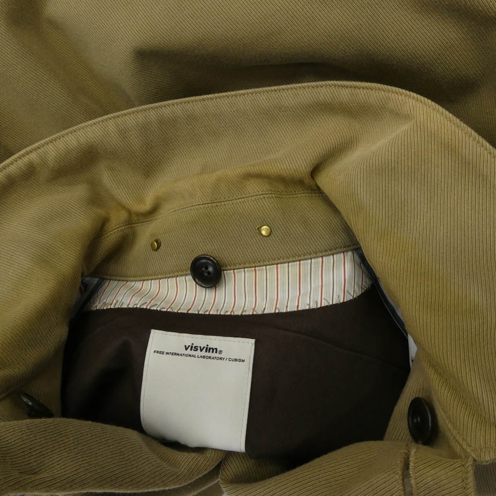 VISVIM ビズビム 15AW 0115205013002 FRANK SOUTIEN COAT 3L GORE-TEX ゴアテックス ステンカラーコート ベージュ系 L【中古】