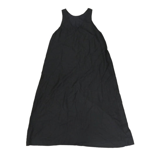 COMOLI コモリ 22SS V01-02024 ウール シルク ノースリーブ ワンピース ネイビー系【中古】