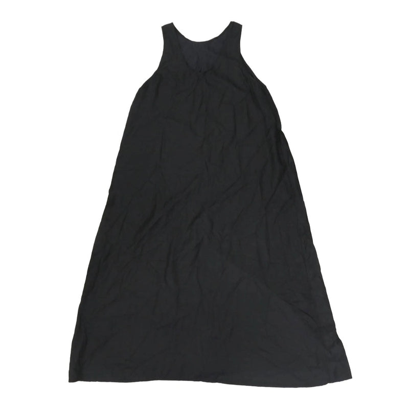 COMOLI コモリ 22SS V01-02024 ウール シルク ノースリーブ ワンピース ネイビー系【中古】