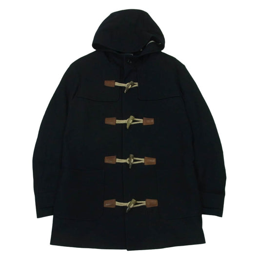 VISVIM ビズビム VS0001571 COMMODORE COAT WOOL WINDSTOPPER メルトン ダッフル コート ダークネイビー系 M【中古】