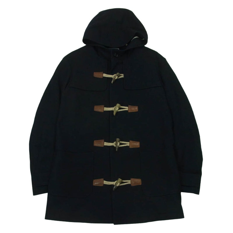 VISVIM ビズビム VS0001571 COMMODORE COAT WOOL WINDSTOPPER メルトン ダッフル コート ダークネイビー系 M【中古】