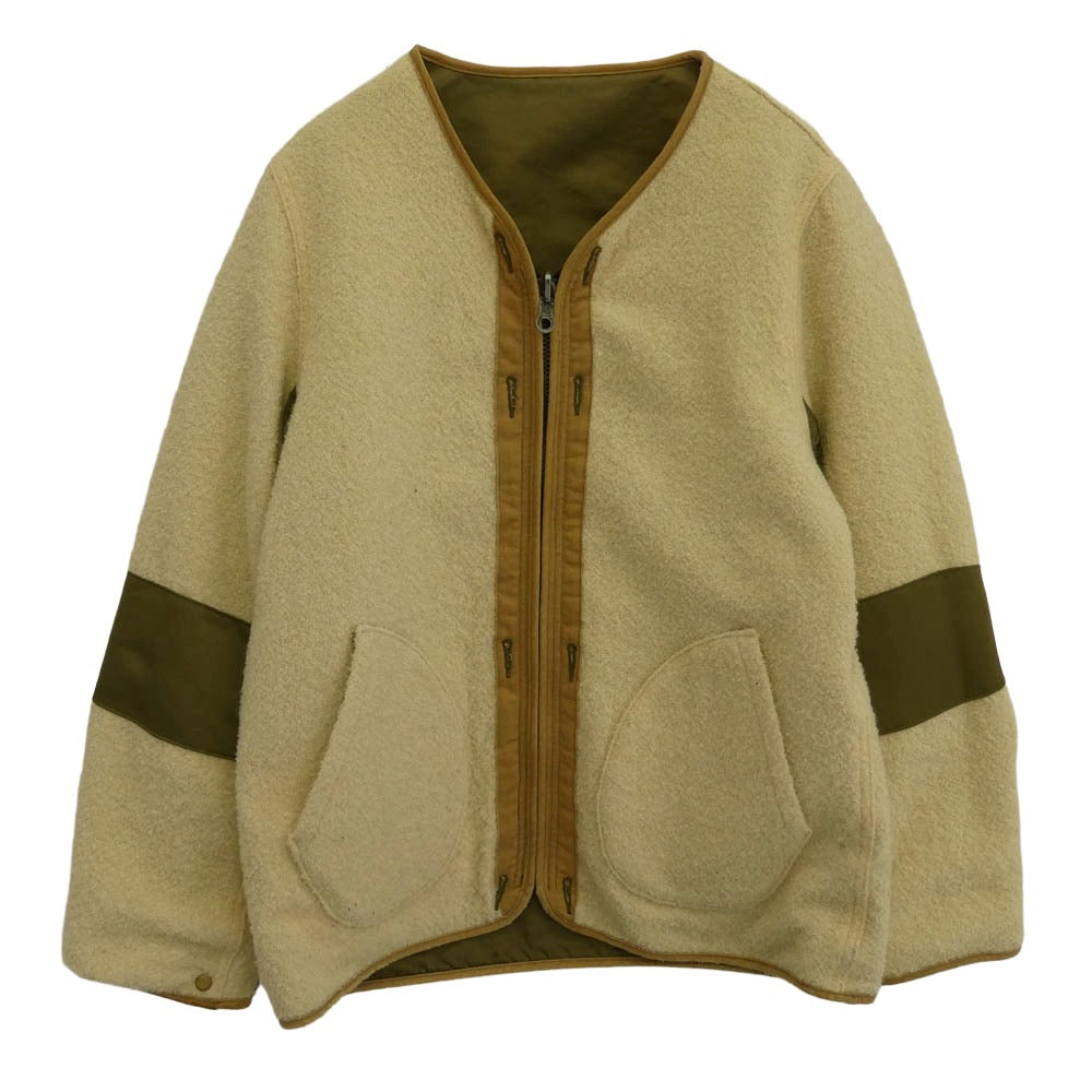 VISVIM ビズビム 15AW 0115205013031 IRIS LINER JKT アイリス リバーシブル ライナー ジャケット カーキ系【中古】