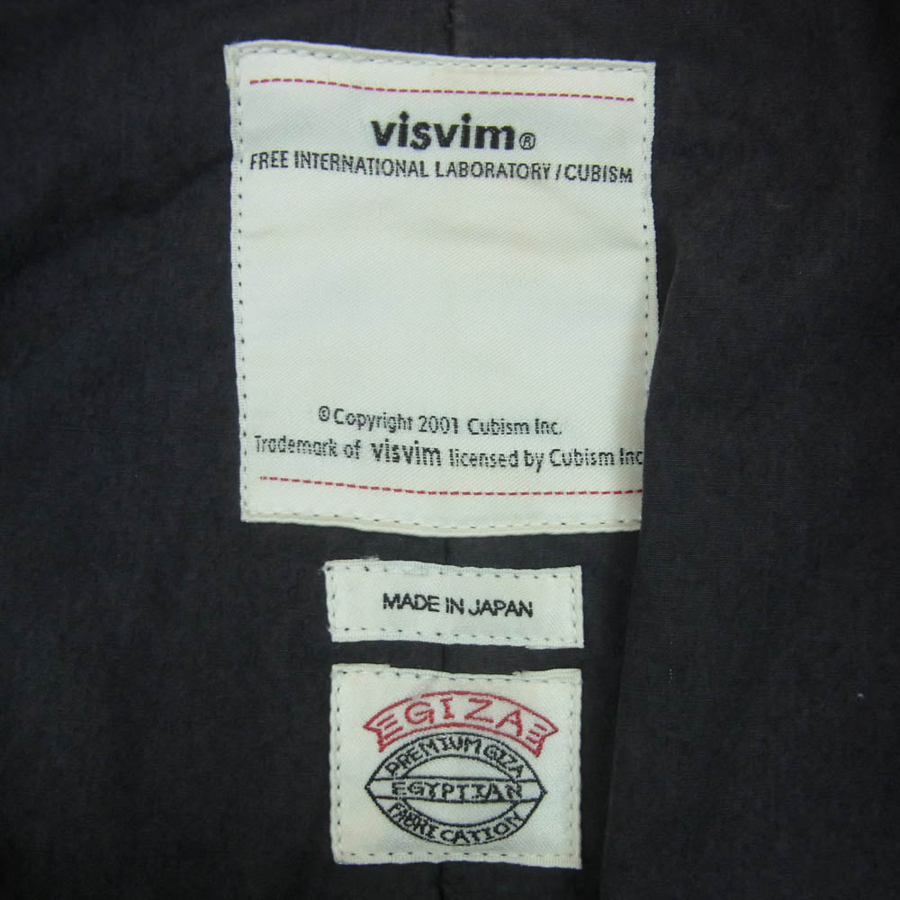 VISVIM ビズビム 18SS 0118105013024 M-65 BICKLE ビックル ミリタリー ジャケット 日本製 ネイビー系 2【中古】