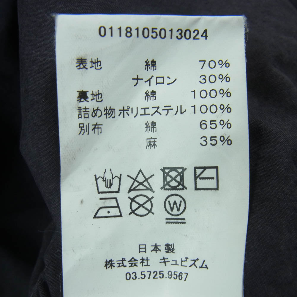 VISVIM ビズビム 18SS 0118105013024 M-65 BICKLE ビックル ミリタリー ジャケット 日本製 ネイビー系 2【中古】