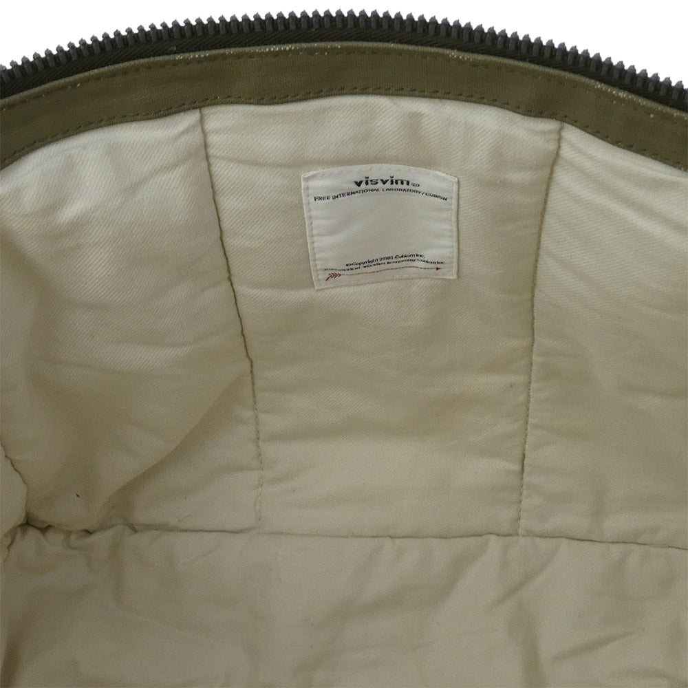 VISVIM ビズビム 21SS CHARLIE SHOULDER BAG M チャーリー ショルダー バッグ ミディアム モスグリーン系【中古】
