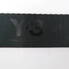 Y-3 Yohji Yamamoto ワイスリー ヨウジヤマモト ロゴ刺繍 ダブルリング ロングベルト ブラック系 L【中古】