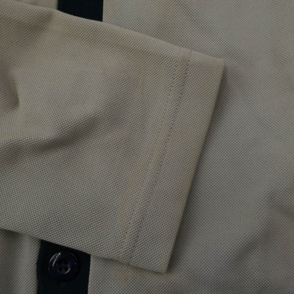 FRED PERRY フレッドペリー F1526 Pique Cardigan 鹿の子 ニットカーディガン グレー系 XS【中古】