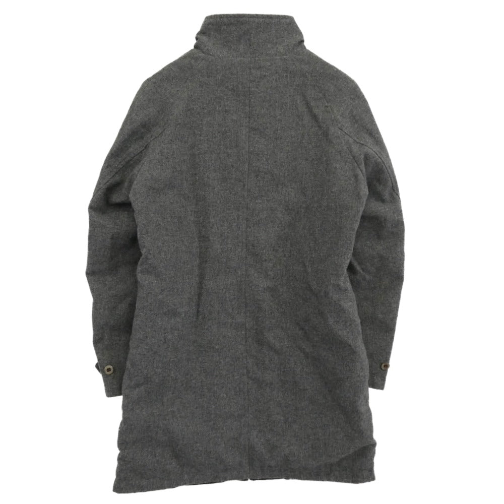 FRED PERRY フレッドペリー F2397 リバーシブル ハリントンマック ウール コート グレー系 S【中古】