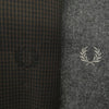FRED PERRY フレッドペリー F2397 リバーシブル ハリントンマック ウール コート グレー系 S【中古】