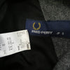 FRED PERRY フレッドペリー F2397 リバーシブル ハリントンマック ウール コート グレー系 S【中古】