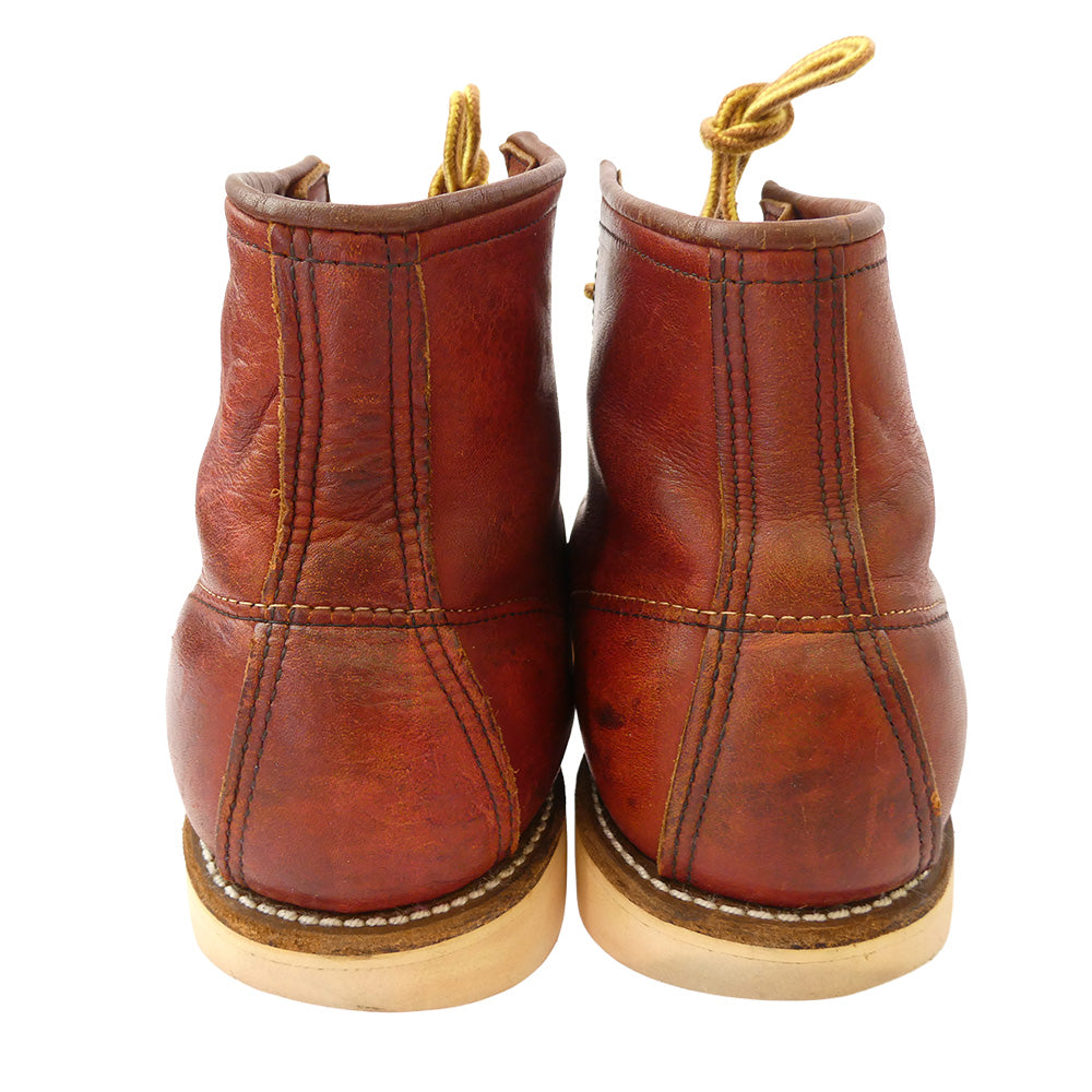 RED WING レッドウィング 875 90s 半円犬タグ IRISH SETTER アイリッシュセッター CLASSIC MOC ブーツ ライトブラウン系 8【中古】