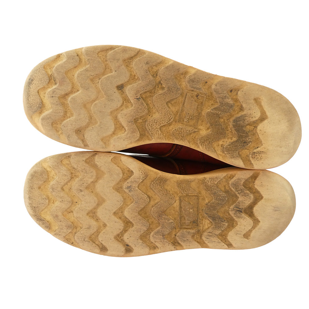 RED WING レッドウィング 875 90s 半円犬タグ IRISH SETTER アイリッシュセッター CLASSIC MOC ブーツ ライトブラウン系 8【中古】