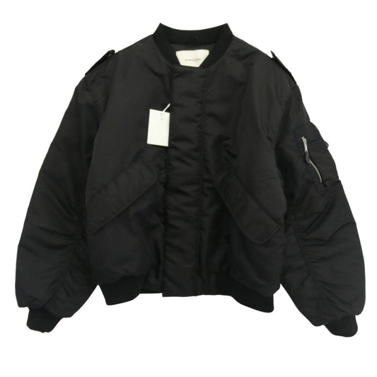 エンタイアスタジオ ES2305 V-22 BOMBER エポレット ボンバー ジャケット ブルゾン ブラック系 M【中古】