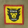HUMAN MADE ヒューマンメイド クレイジーパターン 長袖 ワーク シャツ カーキ系 サンドカラー系 XL【中古】