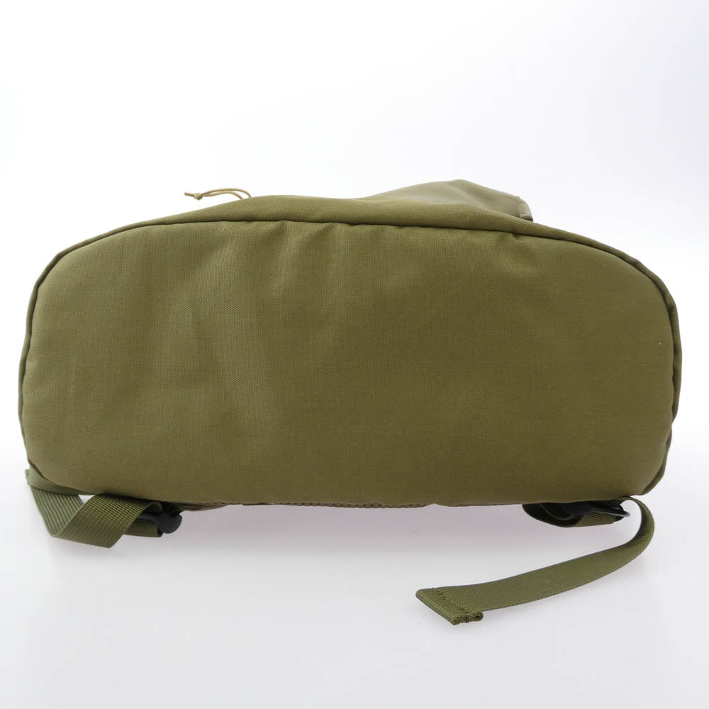 HUMAN MADE ヒューマンメイド HM30GD015 BACKPACK 26L ナイロンオックス生地 刺繍ワッペン バックパック OLIVEDRAB オリーブダーブ モスグリーン系【極上美品】【中古】