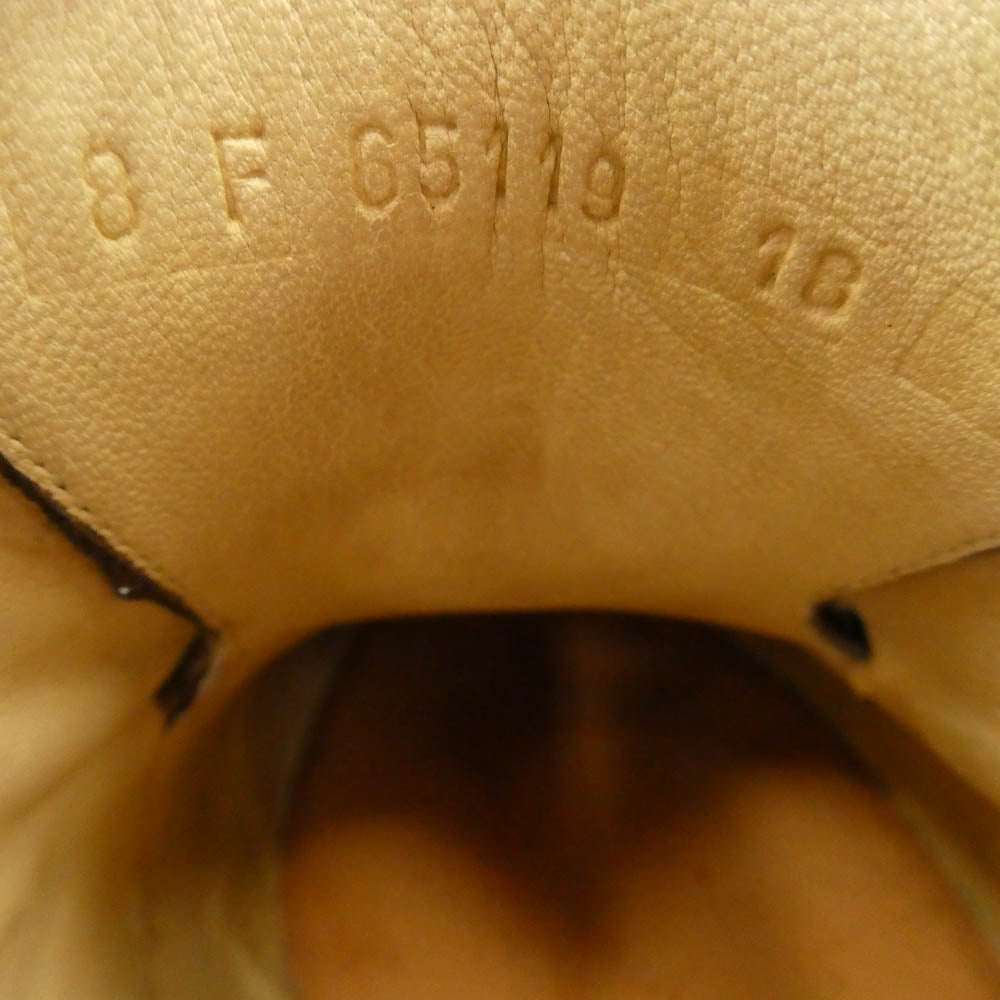 Paraboot パラブーツ 65119 フランス製 CHAMBORD シャンボード モックトゥ パラテックスソール レザー シューズ ダークブラウン系 8 F【美品】【中古】
