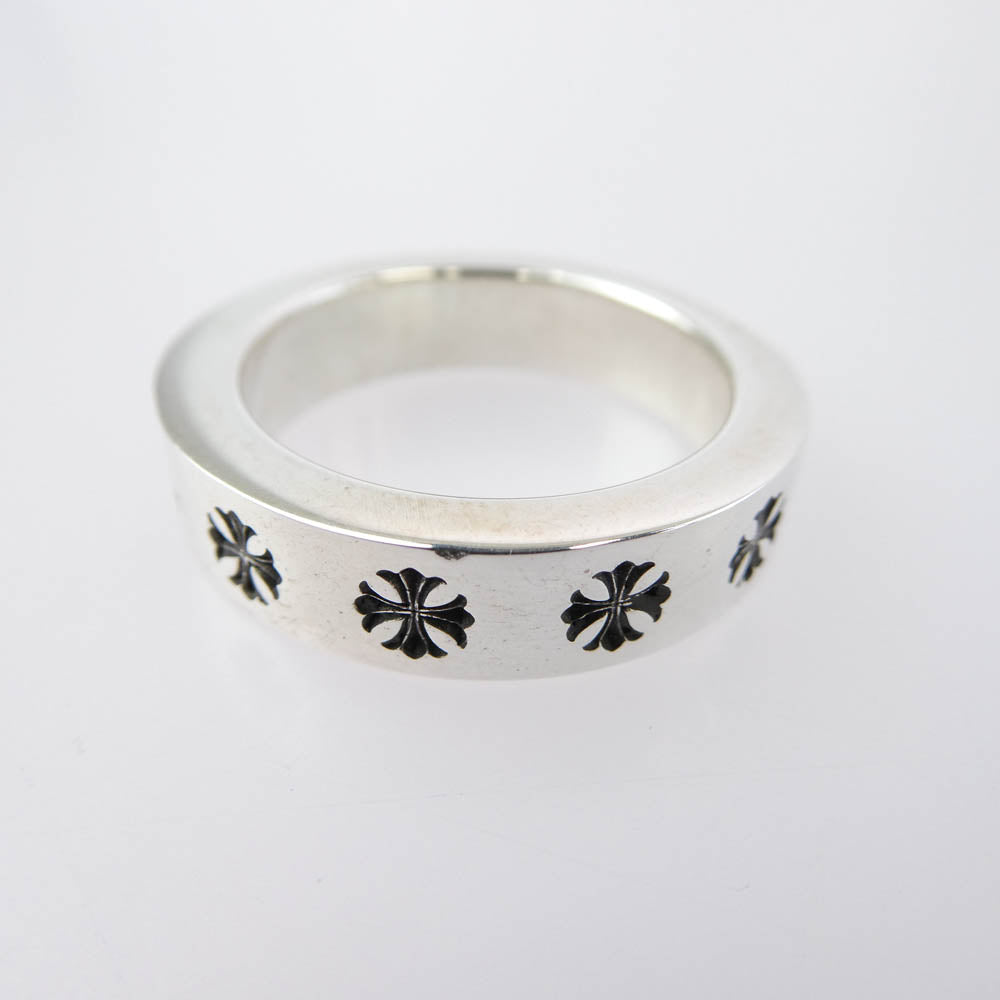 CHROME HEARTS クロムハーツ（原本無） 6mm SPACER FOREVER スペーサー フォーエバー シルバー リング シルバー系 24号【中古】
