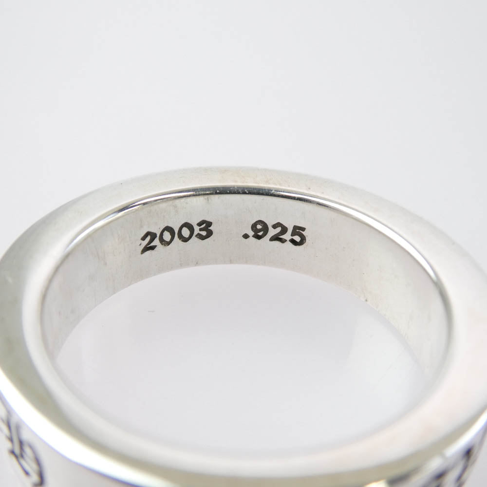 CHROME HEARTS クロムハーツ（原本無） 6mm SPACER FOREVER スペーサー フォーエバー シルバー リング シルバー系 24号【中古】