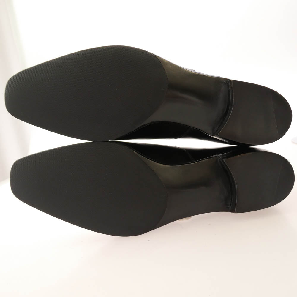 アンソニー クレバリー CV009 英国製 NAKAGAWA パンチドキャップトゥ ドレスシューズ 革靴 オリジナルシューキーパー付属 ブラック系 9【極上美品】【中古】