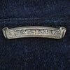 CHROME HEARTS クロムハーツ（原本無） DNM PANTS CRS BTN クロスボール ボタン ヘビーオンス デニムパンツ ジーンズ W34 インディゴブルー系 34【中古】