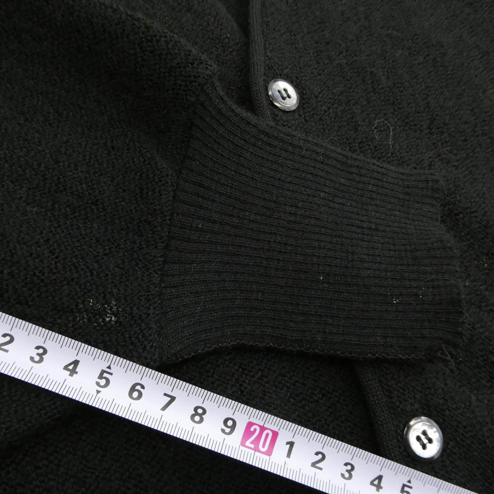 ピューリタン 60～70's Alpaca Wool Cardigan アルパカ ウール カーディガン ブラック系 L【中古】