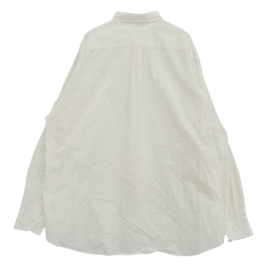 COMOLI コモリ 22AW U03-02001 COMOLI SHIRT 新型 コモリシャツ 長袖シャツ ホワイト系 3【中古】