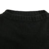 インディゴ エイエム CASHMERE GUERNSEY TOP カシミヤ ガンジー ニット ブラック系 46【中古】