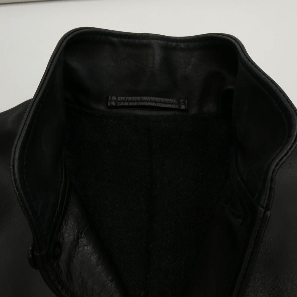 COMOLI コモリ 18AW N03-01008 ホースハイド 馬革 レザー サイクルジャケット レザージャケット ブラック系 2【中古】