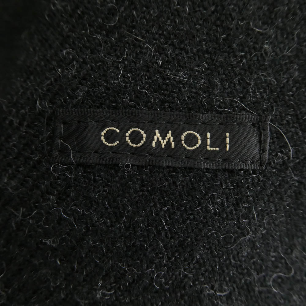 COMOLI コモリ 18AW N03-01008 ホースハイド 馬革 レザー サイクルジャケット レザージャケット ブラック系 2【中古】