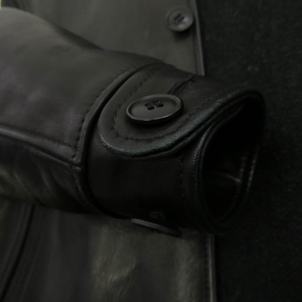 COMOLI コモリ 18AW N03-01008 ホースハイド 馬革 レザー サイクルジャケット レザージャケット ブラック系 2【中古】