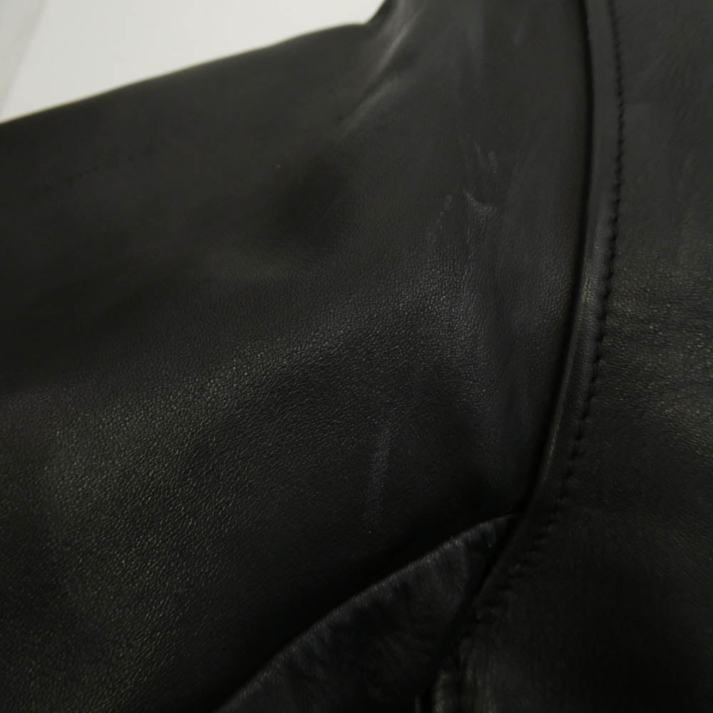 COMOLI コモリ 18AW N03-01008 ホースハイド 馬革 レザー サイクルジャケット レザージャケット ブラック系 2【中古】