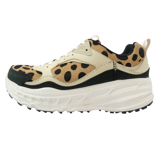 UGG アグ CA805 × atmos アトモス Cheetah Print チータープリント スニーカー マルチカラー系 ダークブラウン系 29cm【中古】