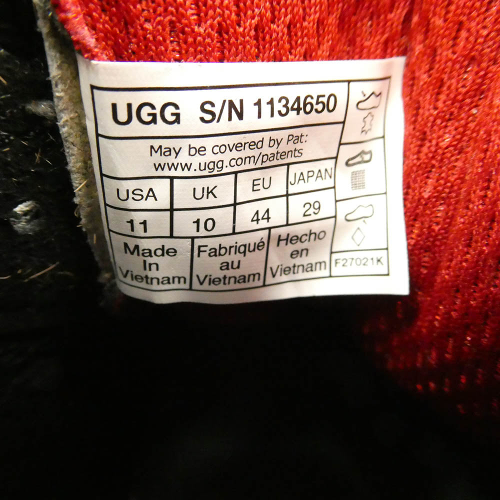 UGG アグ CA805 × atmos アトモス Cheetah Print チータープリント スニーカー マルチカラー系 ダークブラウン系 29cm【中古】