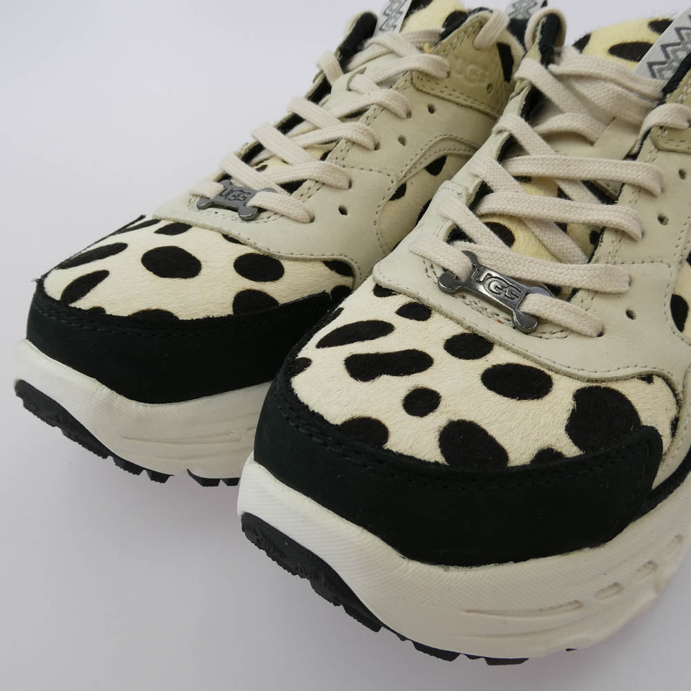 UGG アグ CA805 × atmos アトモス DALMATIAN ダルメシアン スニーカー マルチカラー系 ベージュ系 29cm【極上美品】【中古】