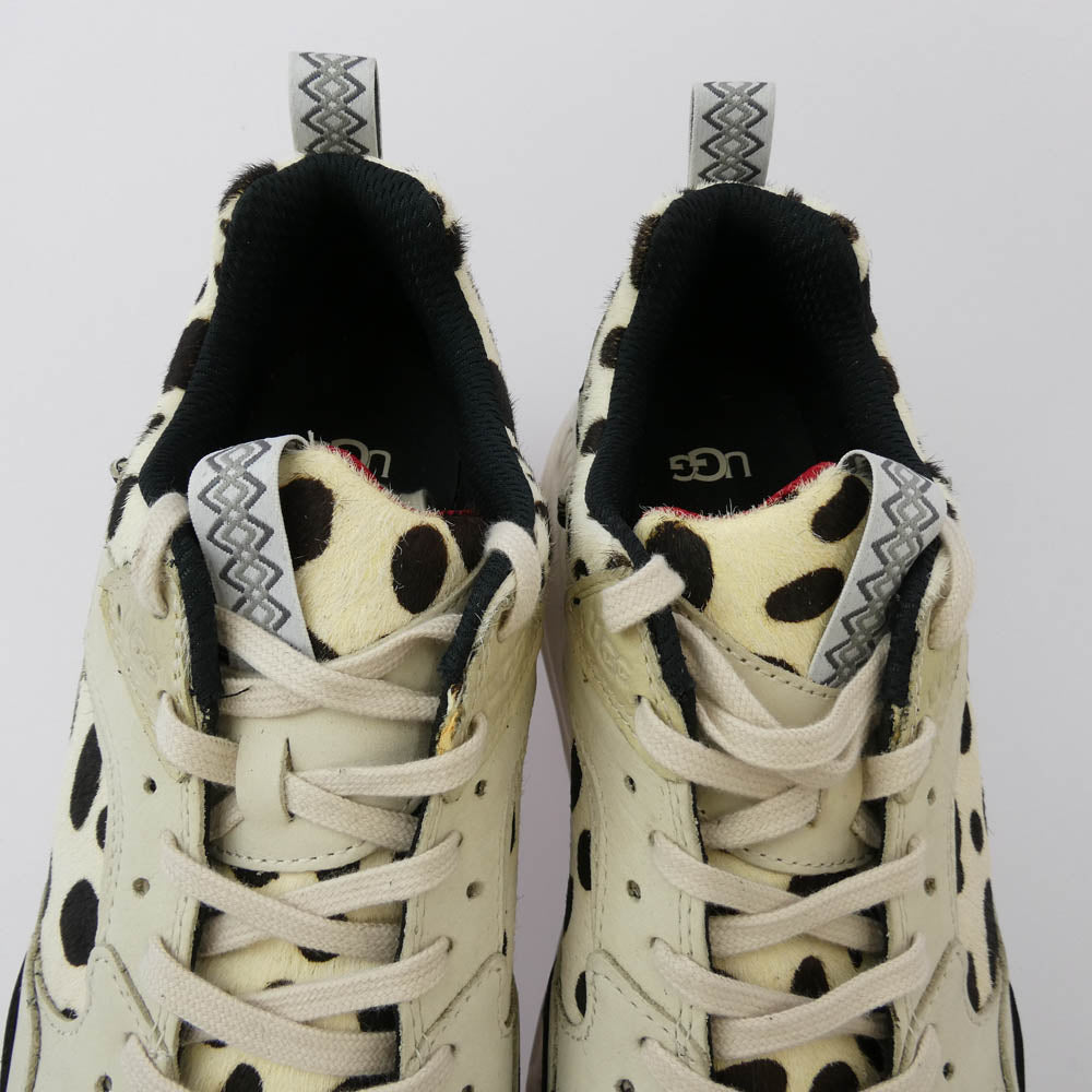 UGG アグ CA805 × atmos アトモス DALMATIAN ダルメシアン スニーカー マルチカラー系 ベージュ系 29cm【極上美品】【中古】