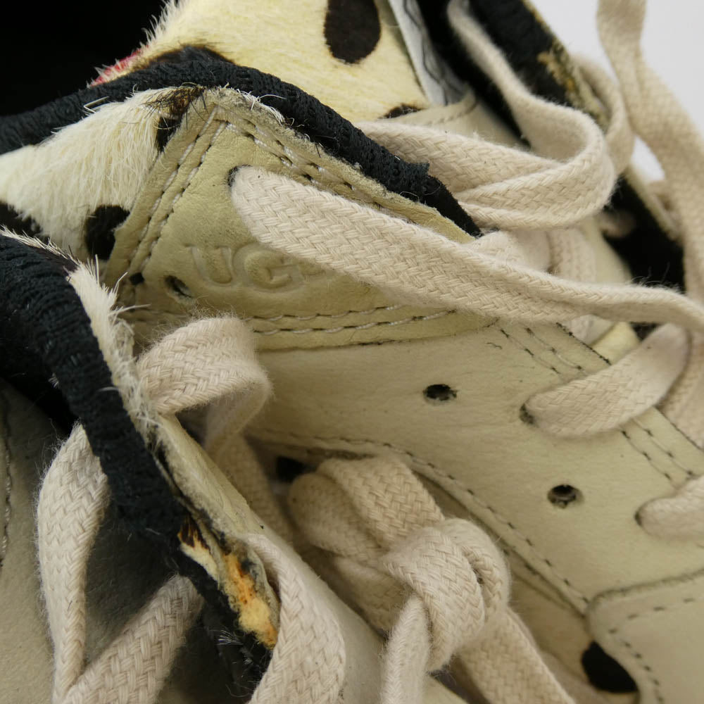 UGG アグ CA805 × atmos アトモス DALMATIAN ダルメシアン スニーカー マルチカラー系 ベージュ系 29cm【極上美品】【中古】