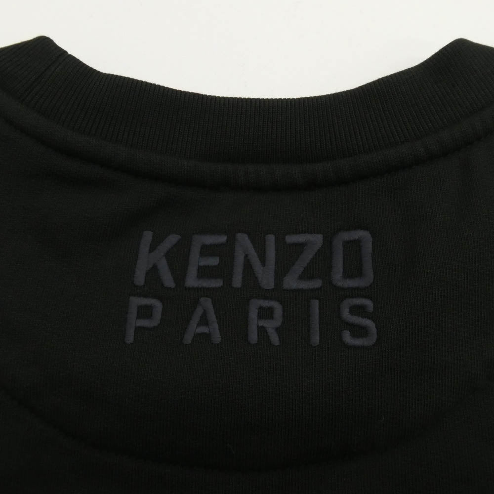 KENZO ケンゾー 25SS FF55SW2634MF Happy Tiger sweatshirt ハッピータイガー スウェットシャツ ブラック ブラック系【極上美品】【中古】