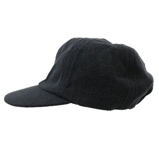 COMOLI コモリ 24SS Z01-07003 シルクネップ キャップ 帽子 ブラック系【美品】【中古】