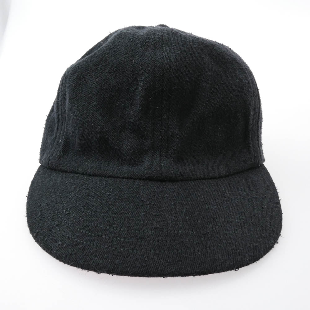 COMOLI コモリ 24SS Z01-07003 シルクネップ キャップ 帽子 ブラック系