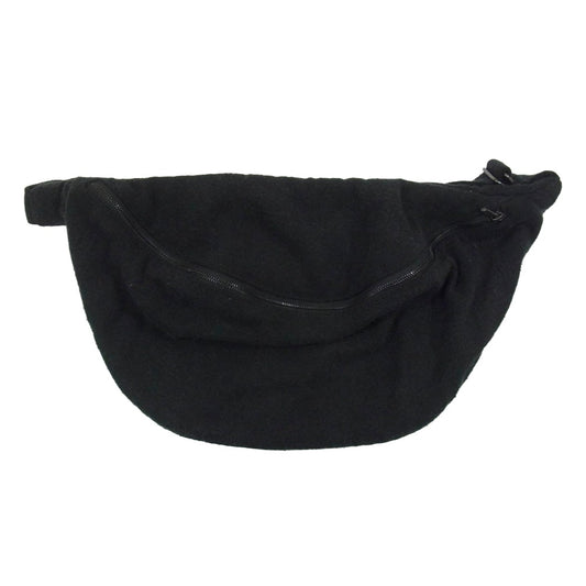 COMOLI コモリ 24SS Z01-07005 シルクネップ ウエストポーチ ウエストバッグ ブラック系【中古】