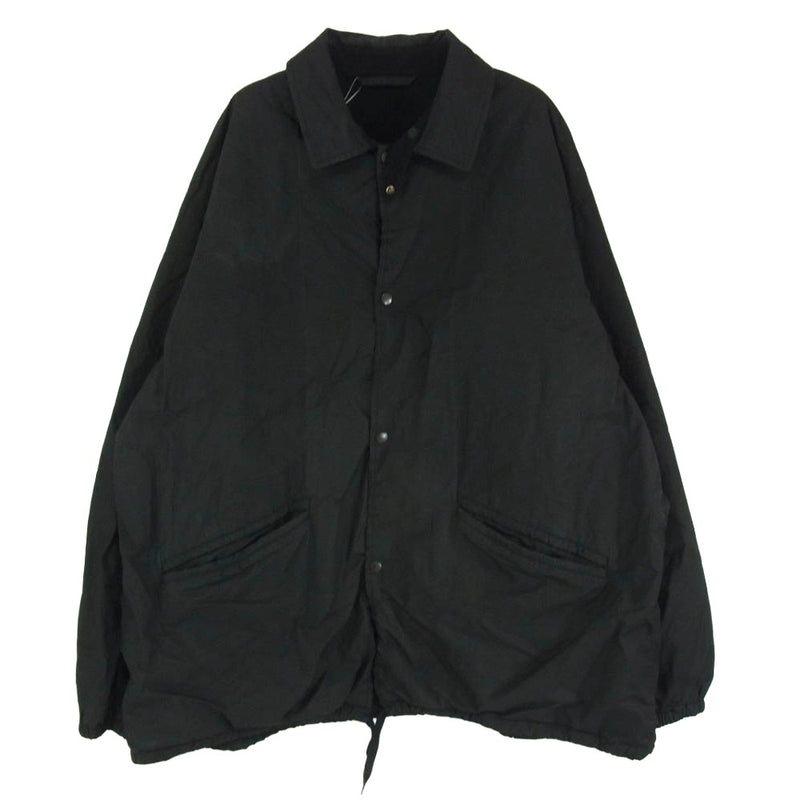 COMOLI コモリ 24AW A03-01013 コットンナイロン コーチジャケット ブラック系 3【中古】