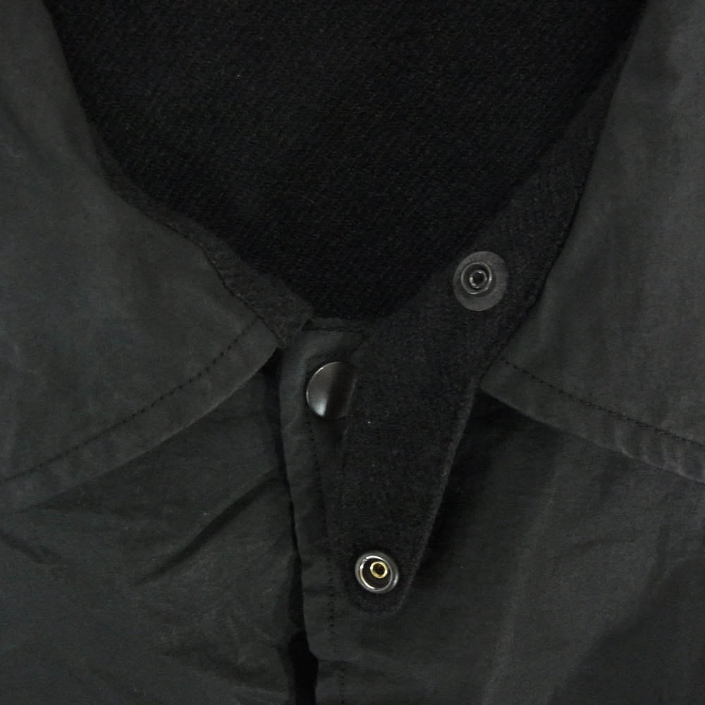 COMOLI コモリ 24AW A03-01013 コットンナイロン コーチジャケット ブラック系 3【中古】